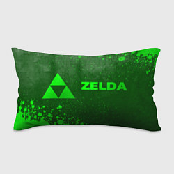 Подушка-антистресс Zelda - green gradient по-горизонтали
