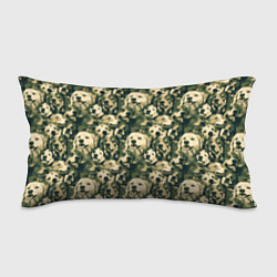 Подушка-антистресс Камуфляжные собаки, цвет: 3D-принт