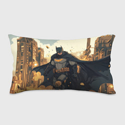 Подушка-антистресс Бэтмен и разрушенный город, цвет: 3D-принт