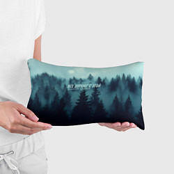 Подушка-антистресс Все дуреют с этой таёжной красоты, цвет: 3D-принт — фото 2