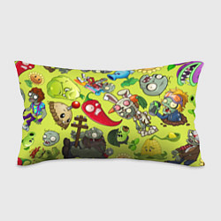 Подушка-антистресс Растения против зомби с героями, цвет: 3D-принт