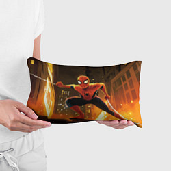 Подушка-антистресс Человек-паук пускает паутину, цвет: 3D-принт — фото 2