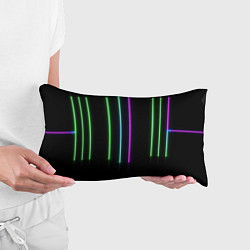 Подушка-антистресс Neon stripes, цвет: 3D-принт — фото 2