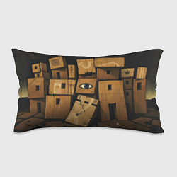 Подушка-антистресс Коробки и глаз, цвет: 3D-принт