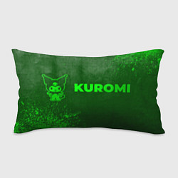 Подушка-антистресс Kuromi - green gradient по-горизонтали