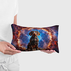 Подушка-антистресс Дратхаар в космосе, цвет: 3D-принт — фото 2