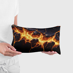 Подушка-антистресс Золотая лава текстура, цвет: 3D-принт — фото 2