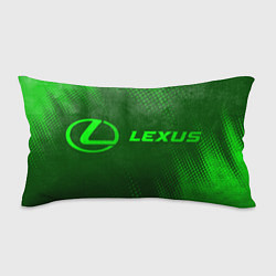 Подушка-антистресс Lexus - green gradient по-горизонтали