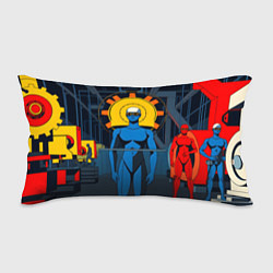 Подушка-антистресс Ретро фантастика, цвет: 3D-принт