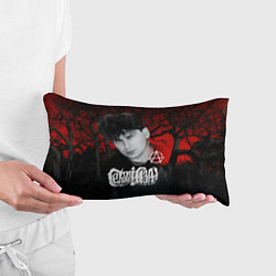 Подушка-антистресс Сектор газа красный лес, цвет: 3D-принт — фото 2