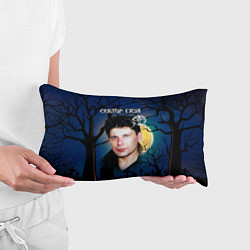 Подушка-антистресс Юрий Хой полнолуние, цвет: 3D-принт — фото 2