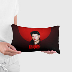 Подушка-антистресс Юрий Клинских красная луна, цвет: 3D-принт — фото 2