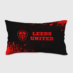 Подушка-антистресс Leeds United - red gradient по-горизонтали