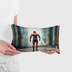 Подушка-антистресс Греко-римский борец, цвет: 3D-принт — фото 2
