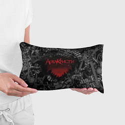 Подушка-антистресс Агата Кристи рок группа, цвет: 3D-принт — фото 2