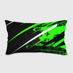 Подушка-антистресс Color black and green