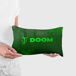 Подушка-антистресс Doom - green gradient по-горизонтали, цвет: 3D-принт — фото 2