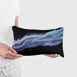 Подушка-антистресс Синяя волна в космосе - текстура, цвет: 3D-принт — фото 2