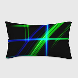 Подушка-антистресс Color blue black green, цвет: 3D-принт