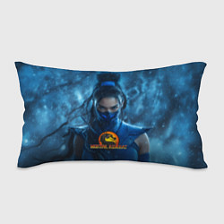 Подушка-антистресс Китана в классическом костюме МК, цвет: 3D-принт