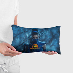Подушка-антистресс Китана в классическом костюме МК, цвет: 3D-принт — фото 2
