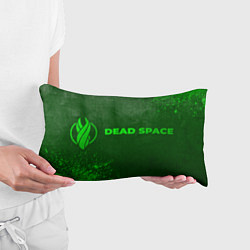 Подушка-антистресс Dead Space - green gradient по-горизонтали, цвет: 3D-принт — фото 2