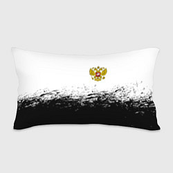 Подушка-антистресс Россия черно белые краски