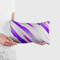 Подушка-антистресс Color white pink, цвет: 3D-принт — фото 2