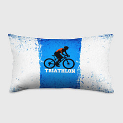 Подушка-антистресс Triathlon на сине-белом