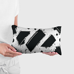 Подушка-антистресс Color black white, цвет: 3D-принт — фото 2