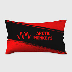 Подушка-антистресс Arctic Monkeys - red gradient по-горизонтали, цвет: 3D-принт