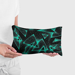 Подушка-антистресс The triangle is light blue, цвет: 3D-принт — фото 2