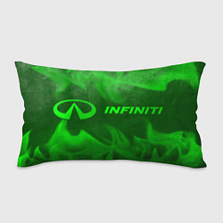 Подушка-антистресс Infiniti - green gradient по-горизонтали