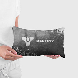 Подушка-антистресс Destiny - grey gradient по-горизонтали, цвет: 3D-принт — фото 2