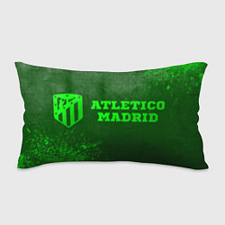 Подушка-антистресс Atletico Madrid - green gradient по-горизонтали, цвет: 3D-принт