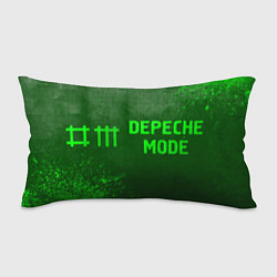 Подушка-антистресс Depeche Mode - green gradient по-горизонтали, цвет: 3D-принт