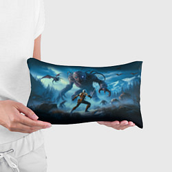 Подушка-антистресс Ciri vs dark monster - Witcher 4, цвет: 3D-принт — фото 2
