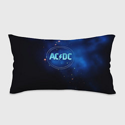 Подушка-антистресс ACDC логотип на синем фоне
