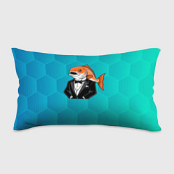 Подушка-антистресс Рыба в смокинге, цвет: 3D-принт