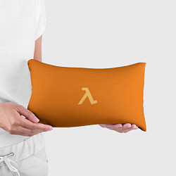 Подушка-антистресс Half-Life orange, цвет: 3D-принт — фото 2