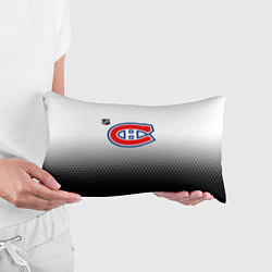 Подушка-антистресс Монреаль Канадиенс - геометрический градиент, цвет: 3D-принт — фото 2