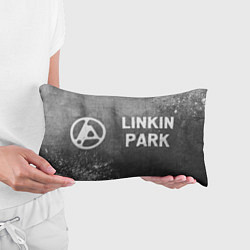 Подушка-антистресс Linkin Park 2024 - grey gradient по-горизонтали, цвет: 3D-принт — фото 2