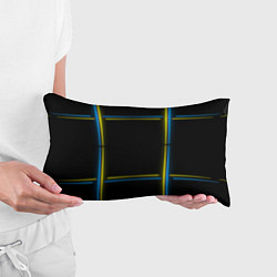 Подушка-антистресс Neon yellow blue, цвет: 3D-принт — фото 2