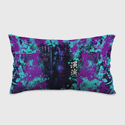 Подушка-антистресс Неоновый призрак самурая, цвет: 3D-принт