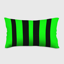 Подушка-антистресс Color green black lines