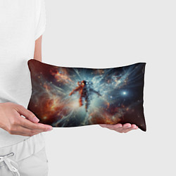 Подушка-антистресс Космонавт в космической туманности, цвет: 3D-принт — фото 2