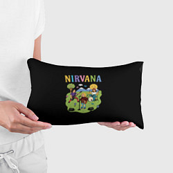 Подушка-антистресс Нирвана мультяшный стиль, цвет: 3D-принт — фото 2