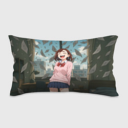 Подушка-антистресс Сиратори Айра смеется - Дандадан, цвет: 3D-принт