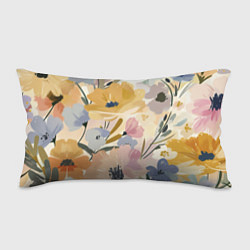 Подушка-антистресс Цветы акварель