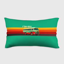 Подушка-антистресс Поп-арт автобус ГЗА-651, цвет: 3D-принт